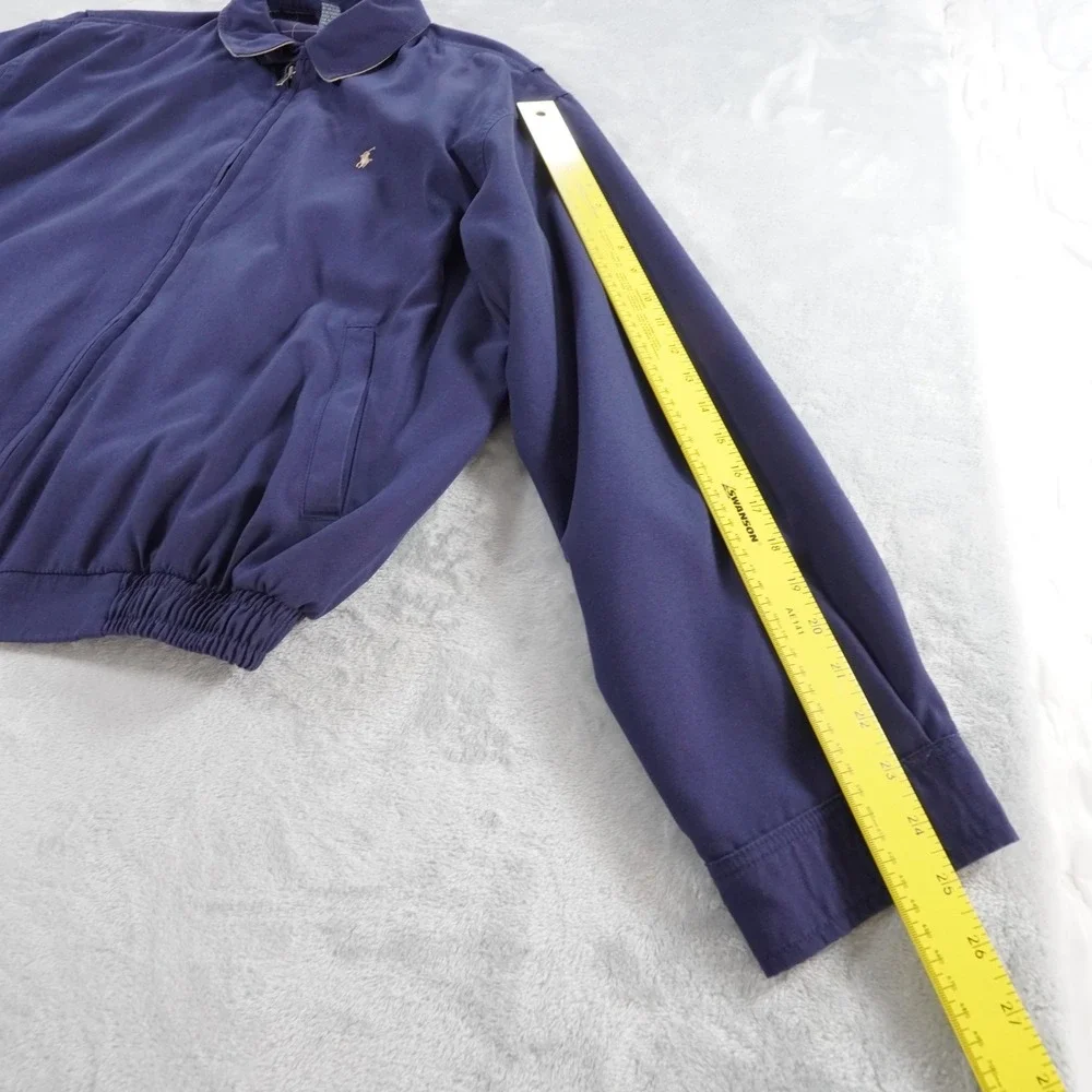 Polo Ralph Lauren Harrington Jacket Blue Vtg 90s Heritage Classic Designer Large